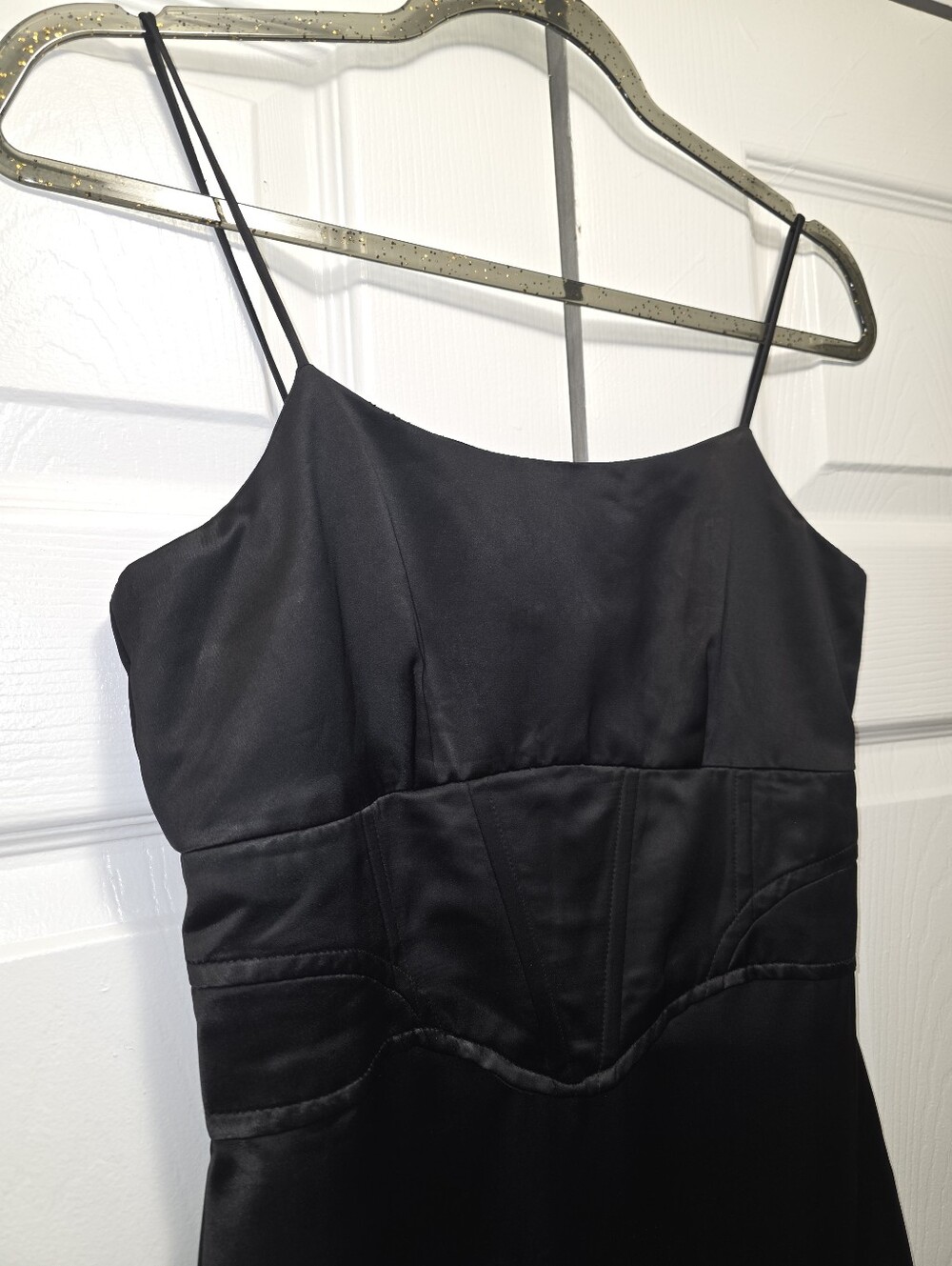 Jason Wu Black Spaghetti Strap Corset Dress Size XS